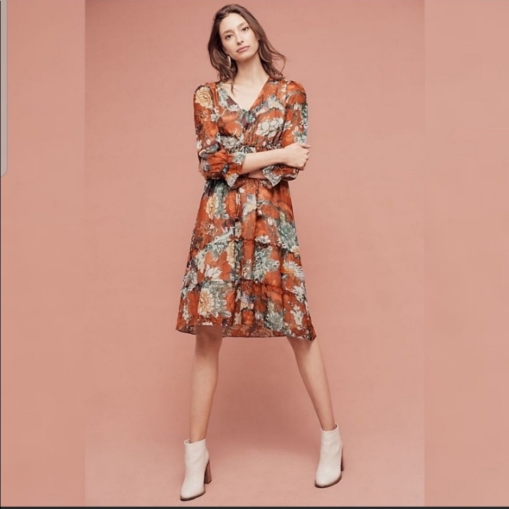 Anthropologie Herman Nandita Dress